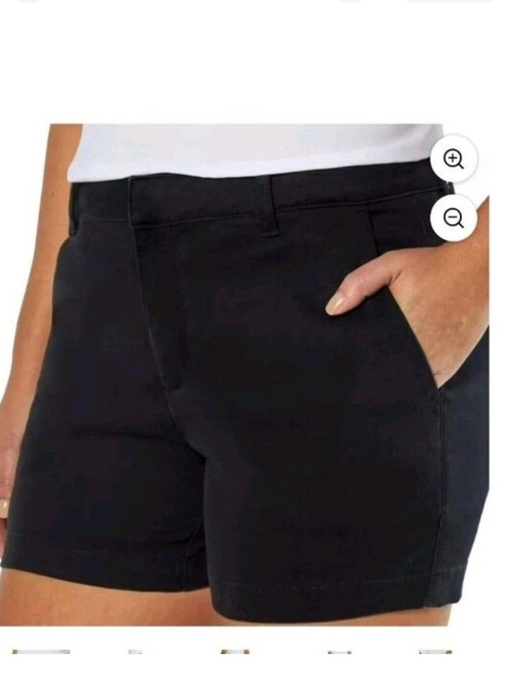 Banana Republic Ladies' Chino Short 1687118, Black size 12 NWT